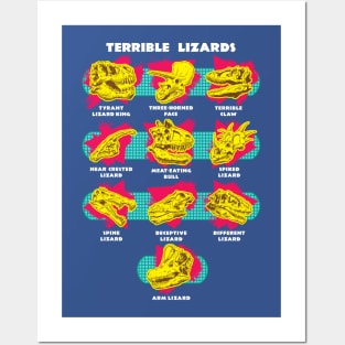 Terrible Lizards Posters and Art